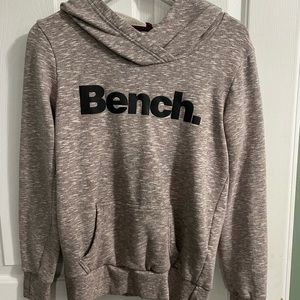 Bench Marled Burgundy Pullover Hoodie - Size Small
